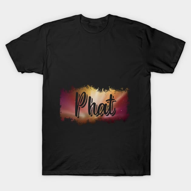 Phat Funny 80's Design T-Shirt by solsateez